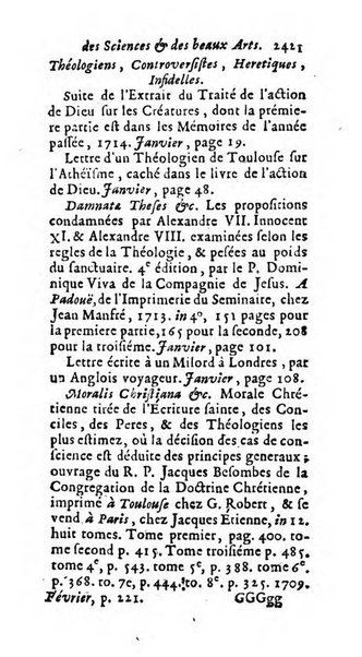 Mémoires pour l'histoire des sciences & des beaux-arts recüeillies par l'ordre de Son Altesse Serenissime Monseigneur Prince souverain de Dombes