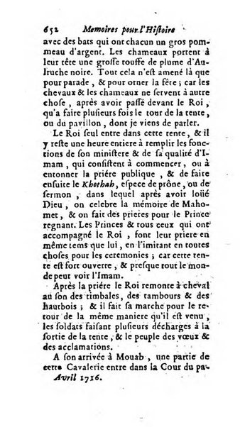 Mémoires pour l'histoire des sciences & des beaux-arts recüeillies par l'ordre de Son Altesse Serenissime Monseigneur Prince souverain de Dombes