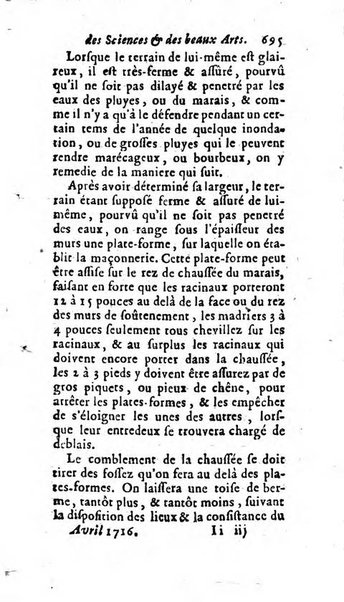 Mémoires pour l'histoire des sciences & des beaux-arts recüeillies par l'ordre de Son Altesse Serenissime Monseigneur Prince souverain de Dombes