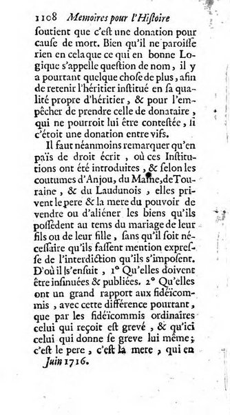 Mémoires pour l'histoire des sciences & des beaux-arts recüeillies par l'ordre de Son Altesse Serenissime Monseigneur Prince souverain de Dombes