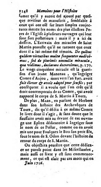 Mémoires pour l'histoire des sciences & des beaux-arts recüeillies par l'ordre de Son Altesse Serenissime Monseigneur Prince souverain de Dombes