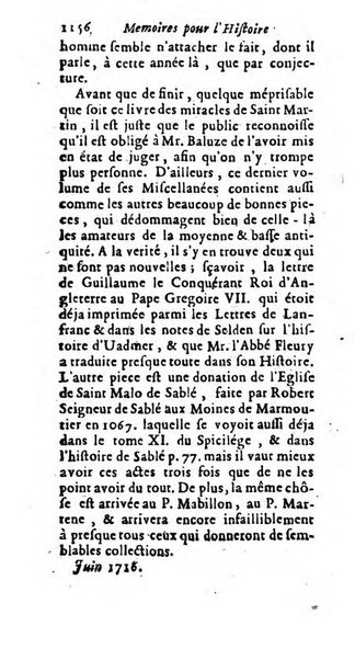 Mémoires pour l'histoire des sciences & des beaux-arts recüeillies par l'ordre de Son Altesse Serenissime Monseigneur Prince souverain de Dombes