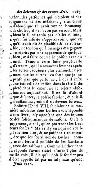 Mémoires pour l'histoire des sciences & des beaux-arts recüeillies par l'ordre de Son Altesse Serenissime Monseigneur Prince souverain de Dombes