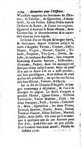 Mémoires pour l'histoire des sciences & des beaux-arts recüeillies par l'ordre de Son Altesse Serenissime Monseigneur Prince souverain de Dombes