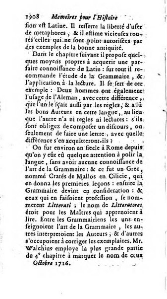 Mémoires pour l'histoire des sciences & des beaux-arts recüeillies par l'ordre de Son Altesse Serenissime Monseigneur Prince souverain de Dombes