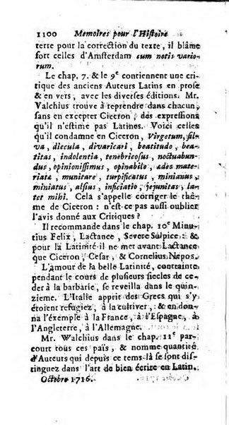 Mémoires pour l'histoire des sciences & des beaux-arts recüeillies par l'ordre de Son Altesse Serenissime Monseigneur Prince souverain de Dombes