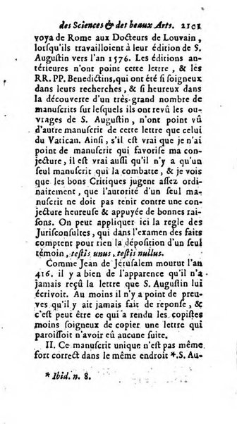 Mémoires pour l'histoire des sciences & des beaux-arts recüeillies par l'ordre de Son Altesse Serenissime Monseigneur Prince souverain de Dombes