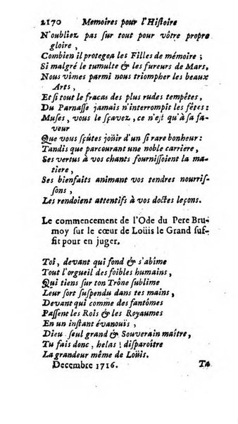 Mémoires pour l'histoire des sciences & des beaux-arts recüeillies par l'ordre de Son Altesse Serenissime Monseigneur Prince souverain de Dombes