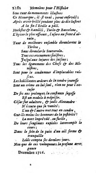 Mémoires pour l'histoire des sciences & des beaux-arts recüeillies par l'ordre de Son Altesse Serenissime Monseigneur Prince souverain de Dombes