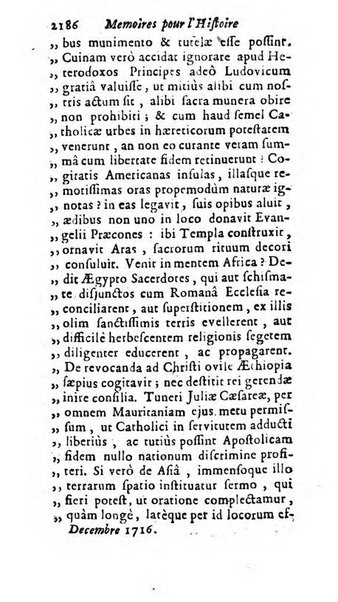 Mémoires pour l'histoire des sciences & des beaux-arts recüeillies par l'ordre de Son Altesse Serenissime Monseigneur Prince souverain de Dombes