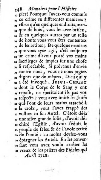 Mémoires pour l'histoire des sciences & des beaux-arts recüeillies par l'ordre de Son Altesse Serenissime Monseigneur Prince souverain de Dombes