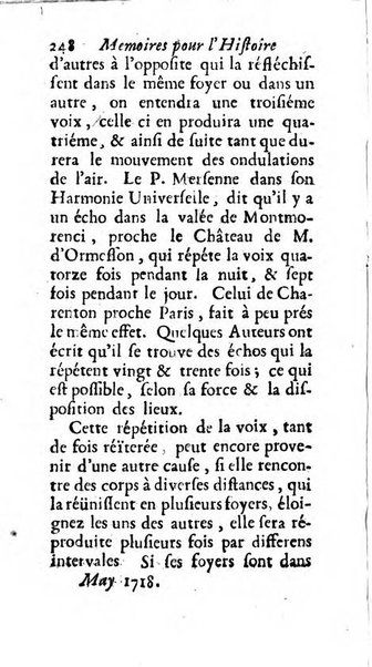 Mémoires pour l'histoire des sciences & des beaux-arts recüeillies par l'ordre de Son Altesse Serenissime Monseigneur Prince souverain de Dombes