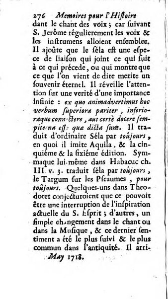 Mémoires pour l'histoire des sciences & des beaux-arts recüeillies par l'ordre de Son Altesse Serenissime Monseigneur Prince souverain de Dombes