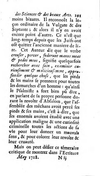 Mémoires pour l'histoire des sciences & des beaux-arts recüeillies par l'ordre de Son Altesse Serenissime Monseigneur Prince souverain de Dombes