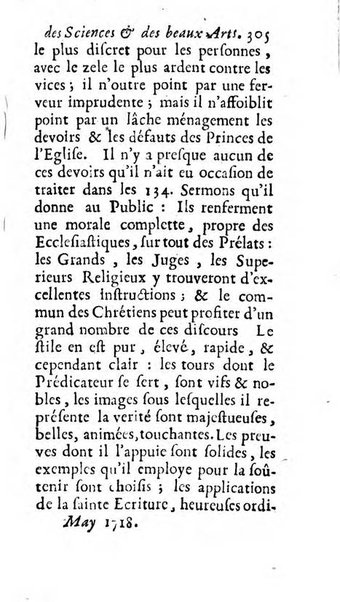 Mémoires pour l'histoire des sciences & des beaux-arts recüeillies par l'ordre de Son Altesse Serenissime Monseigneur Prince souverain de Dombes