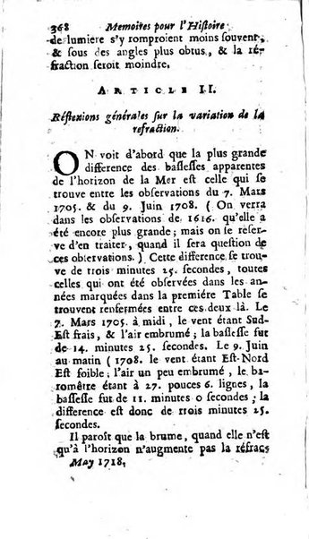 Mémoires pour l'histoire des sciences & des beaux-arts recüeillies par l'ordre de Son Altesse Serenissime Monseigneur Prince souverain de Dombes