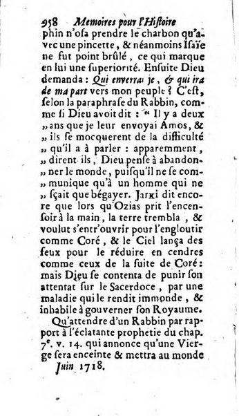 Mémoires pour l'histoire des sciences & des beaux-arts recüeillies par l'ordre de Son Altesse Serenissime Monseigneur Prince souverain de Dombes