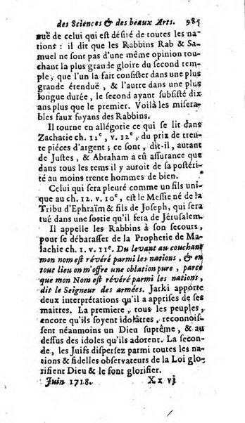 Mémoires pour l'histoire des sciences & des beaux-arts recüeillies par l'ordre de Son Altesse Serenissime Monseigneur Prince souverain de Dombes