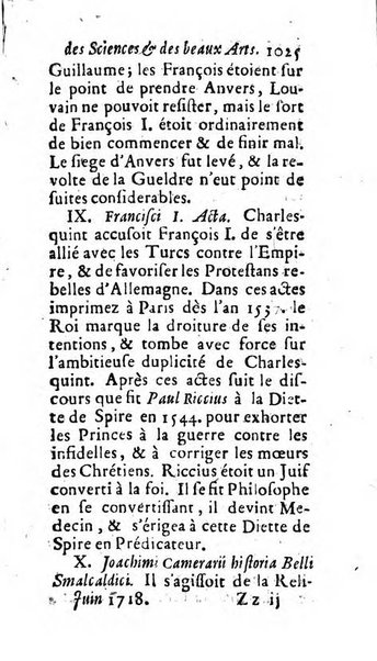 Mémoires pour l'histoire des sciences & des beaux-arts recüeillies par l'ordre de Son Altesse Serenissime Monseigneur Prince souverain de Dombes