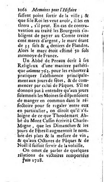 Mémoires pour l'histoire des sciences & des beaux-arts recüeillies par l'ordre de Son Altesse Serenissime Monseigneur Prince souverain de Dombes