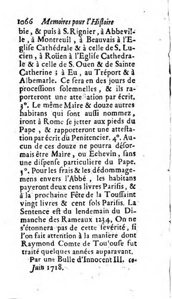 Mémoires pour l'histoire des sciences & des beaux-arts recüeillies par l'ordre de Son Altesse Serenissime Monseigneur Prince souverain de Dombes