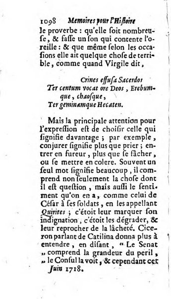 Mémoires pour l'histoire des sciences & des beaux-arts recüeillies par l'ordre de Son Altesse Serenissime Monseigneur Prince souverain de Dombes