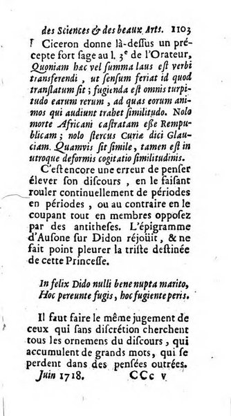 Mémoires pour l'histoire des sciences & des beaux-arts recüeillies par l'ordre de Son Altesse Serenissime Monseigneur Prince souverain de Dombes