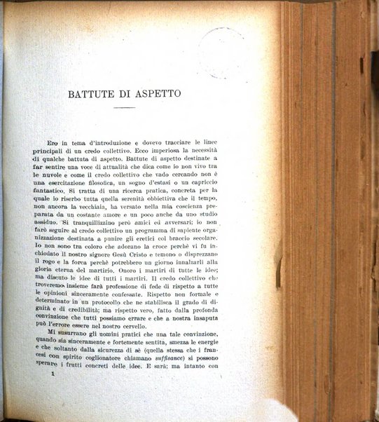 Il nuovo patto rassegna italiana di pensiero e di azione