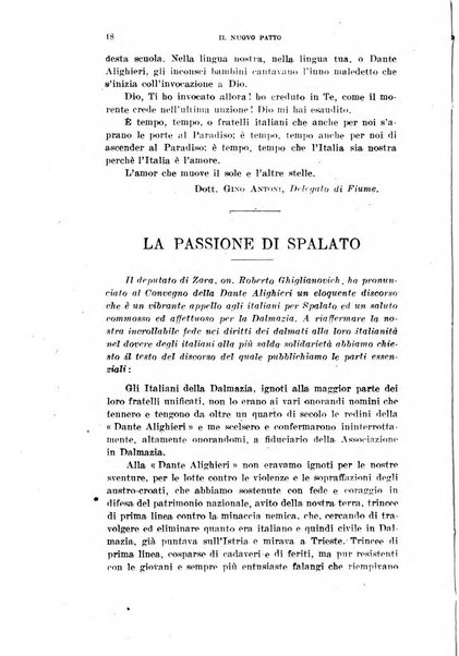 Il nuovo patto rassegna italiana di pensiero e di azione