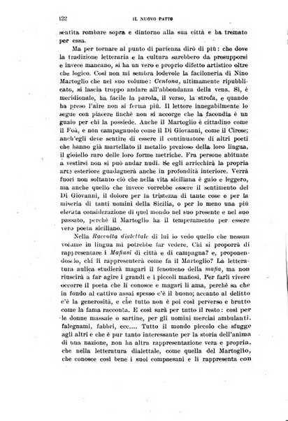 Il nuovo patto rassegna italiana di pensiero e di azione