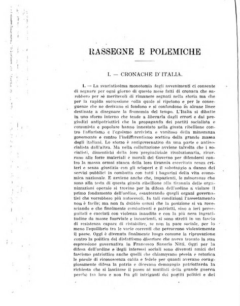 Il nuovo patto rassegna italiana di pensiero e di azione