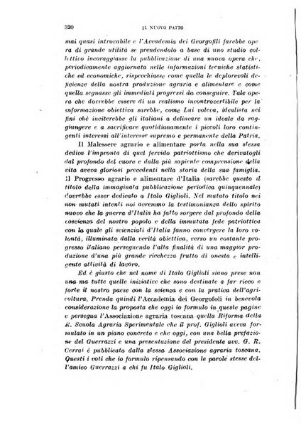 Il nuovo patto rassegna italiana di pensiero e di azione