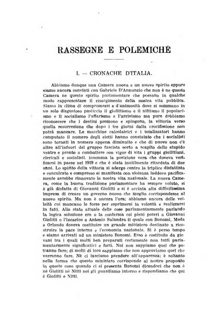 Il nuovo patto rassegna italiana di pensiero e di azione