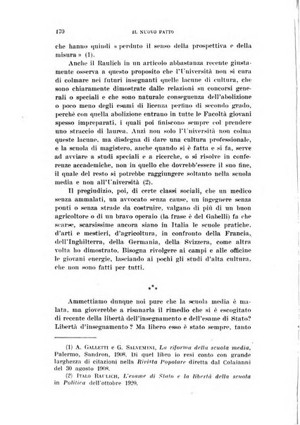 Il nuovo patto rassegna italiana di pensiero e di azione