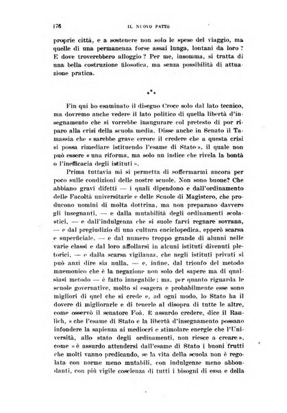 Il nuovo patto rassegna italiana di pensiero e di azione