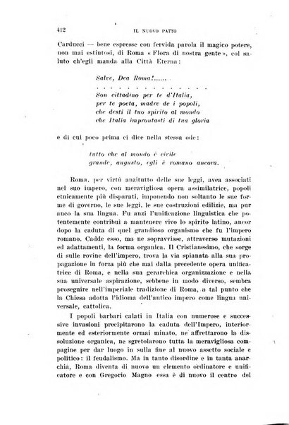 Il nuovo patto rassegna italiana di pensiero e di azione