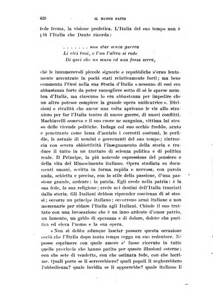 Il nuovo patto rassegna italiana di pensiero e di azione