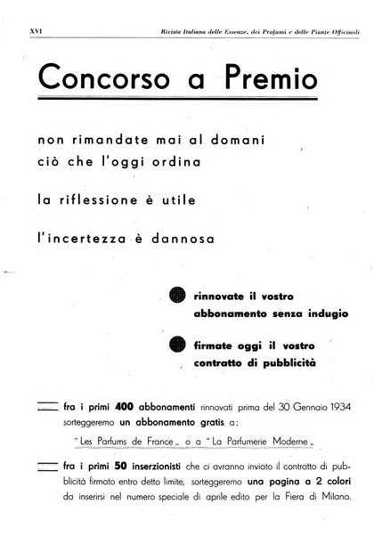 Rivista italiana delle essenze, dei profumi e delle piante officinali organo di propaganda del gruppo produttori materie aromatiche della Federazione nazionale fascista industrie chimiche ed affini