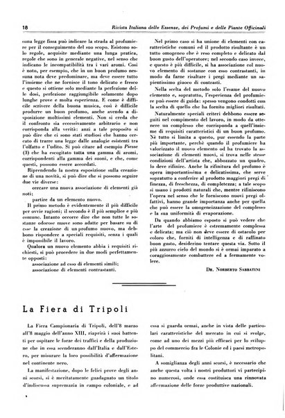 Rivista italiana delle essenze, dei profumi e delle piante officinali organo di propaganda del gruppo produttori materie aromatiche della Federazione nazionale fascista industrie chimiche ed affini
