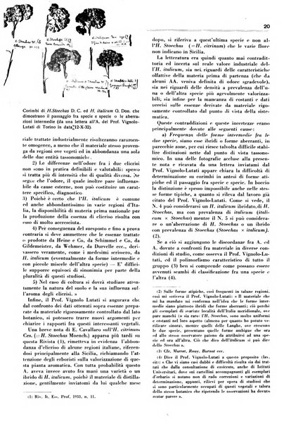 Rivista italiana delle essenze, dei profumi e delle piante officinali organo di propaganda del gruppo produttori materie aromatiche della Federazione nazionale fascista industrie chimiche ed affini