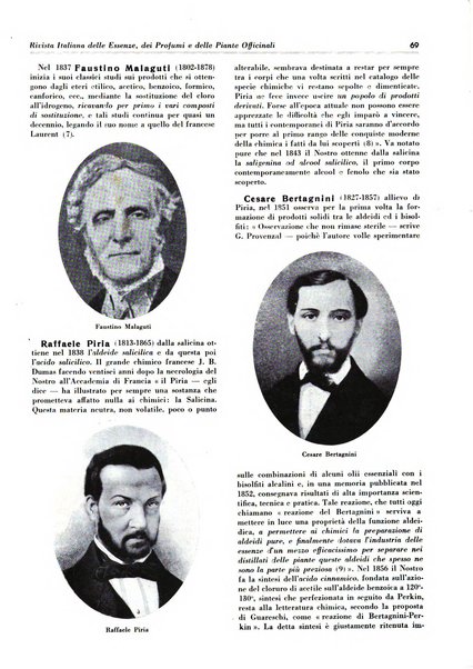 Rivista italiana delle essenze, dei profumi e delle piante officinali organo di propaganda del gruppo produttori materie aromatiche della Federazione nazionale fascista industrie chimiche ed affini