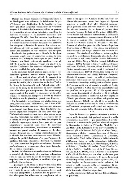 Rivista italiana delle essenze, dei profumi e delle piante officinali organo di propaganda del gruppo produttori materie aromatiche della Federazione nazionale fascista industrie chimiche ed affini