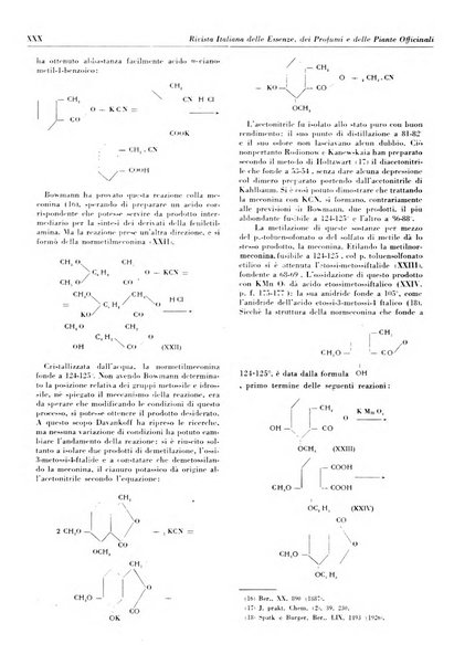 Rivista italiana delle essenze, dei profumi e delle piante officinali organo di propaganda del gruppo produttori materie aromatiche della Federazione nazionale fascista industrie chimiche ed affini