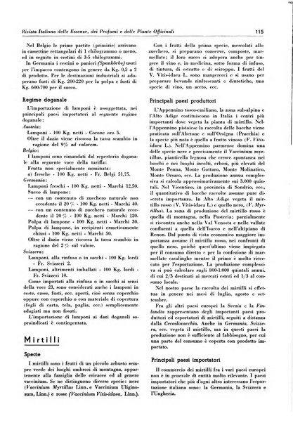 Rivista italiana delle essenze, dei profumi e delle piante officinali organo di propaganda del gruppo produttori materie aromatiche della Federazione nazionale fascista industrie chimiche ed affini