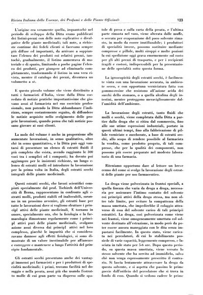 Rivista italiana delle essenze, dei profumi e delle piante officinali organo di propaganda del gruppo produttori materie aromatiche della Federazione nazionale fascista industrie chimiche ed affini