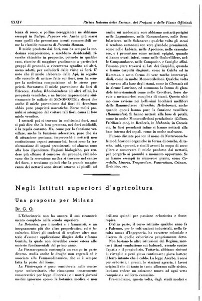 Rivista italiana delle essenze, dei profumi e delle piante officinali organo di propaganda del gruppo produttori materie aromatiche della Federazione nazionale fascista industrie chimiche ed affini