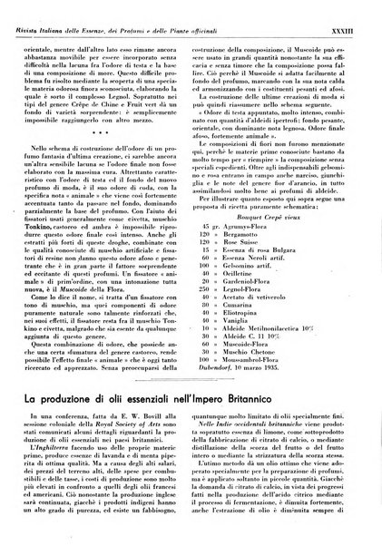 Rivista italiana delle essenze, dei profumi e delle piante officinali organo di propaganda del gruppo produttori materie aromatiche della Federazione nazionale fascista industrie chimiche ed affini