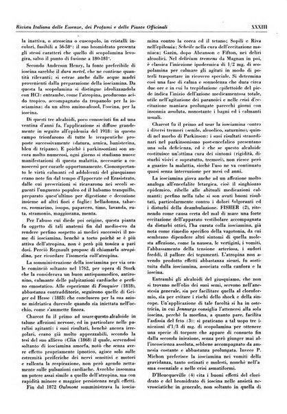 Rivista italiana delle essenze, dei profumi e delle piante officinali organo di propaganda del gruppo produttori materie aromatiche della Federazione nazionale fascista industrie chimiche ed affini