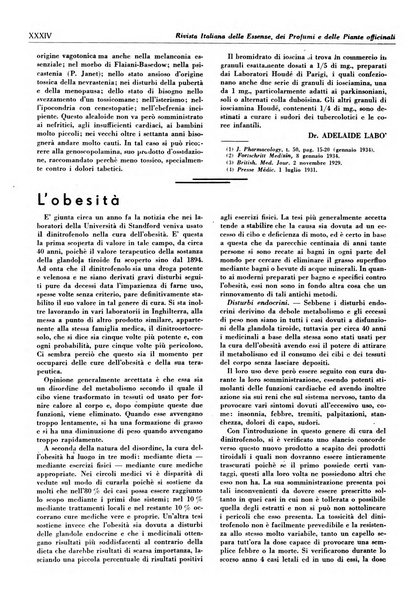 Rivista italiana delle essenze, dei profumi e delle piante officinali organo di propaganda del gruppo produttori materie aromatiche della Federazione nazionale fascista industrie chimiche ed affini