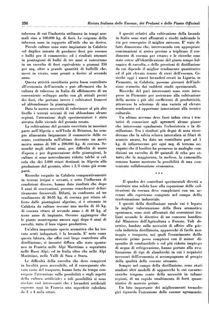 Rivista italiana delle essenze, dei profumi e delle piante officinali organo di propaganda del gruppo produttori materie aromatiche della Federazione nazionale fascista industrie chimiche ed affini